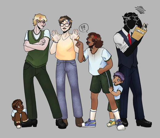 TTRPG's characters - O Prédio (School AU)